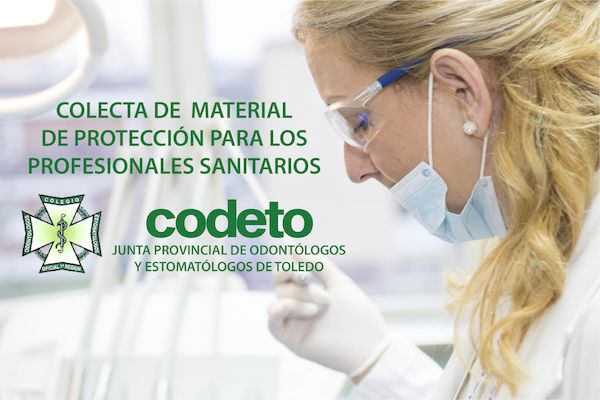 CODETO organiza una colecta de material de protección para enviarlo al SESCAM