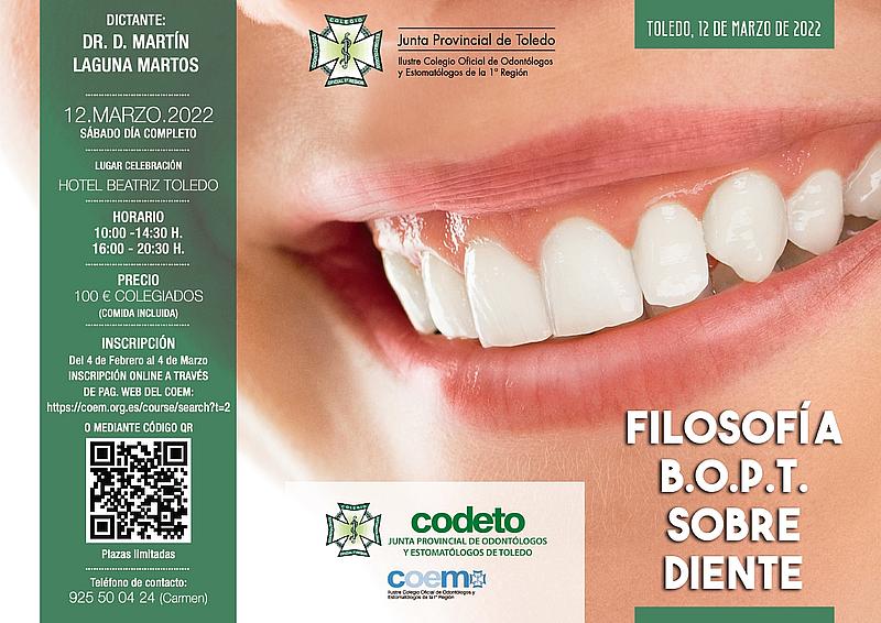 curso Filosofía B.O.P.T sobre diente