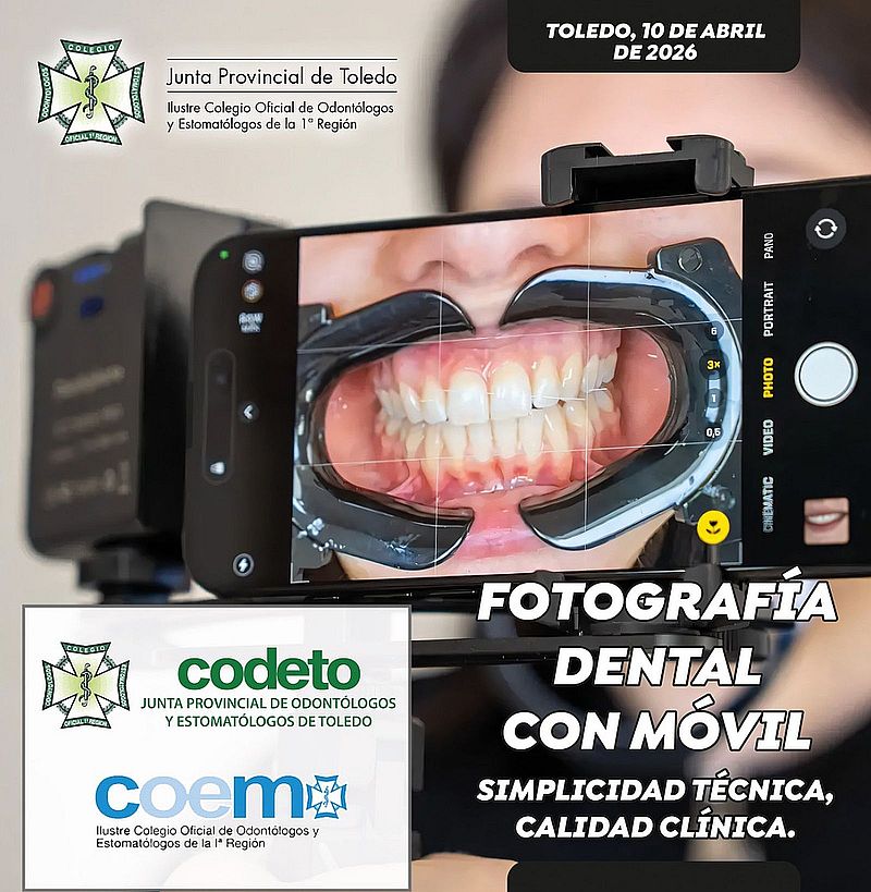 Curso de Fotografía dental con móvil: simplicidad técnica, calidad clínica